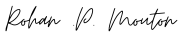 Rohan P Mouton